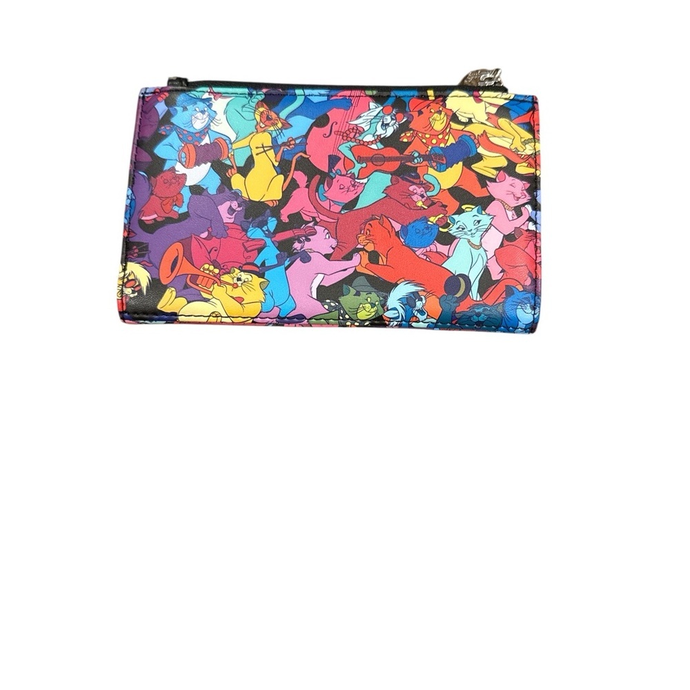 Disney Loungefly Multicolor Character Wallet aristocrats - Picture 3 of 6